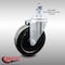 Service Caster 5 Inch SS Hard Rubber Wheel Swivel 12mm Threaded Stem Caster SCC-SSTS20S514-HRS-M1215 - alternate 1